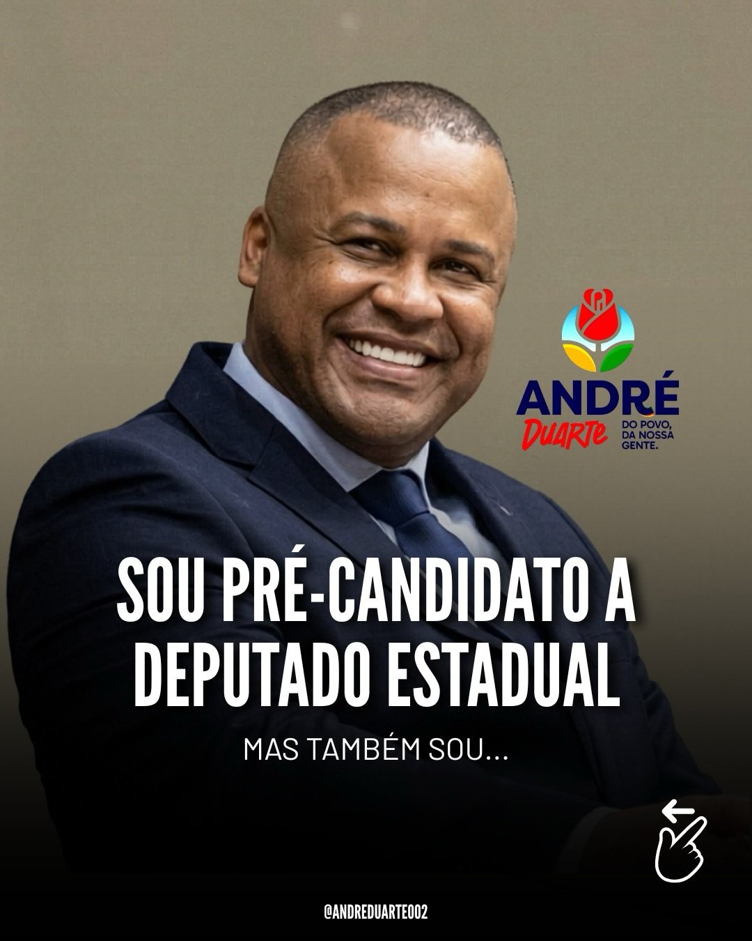 André Duarte pré-candidato a Deputado Estadual